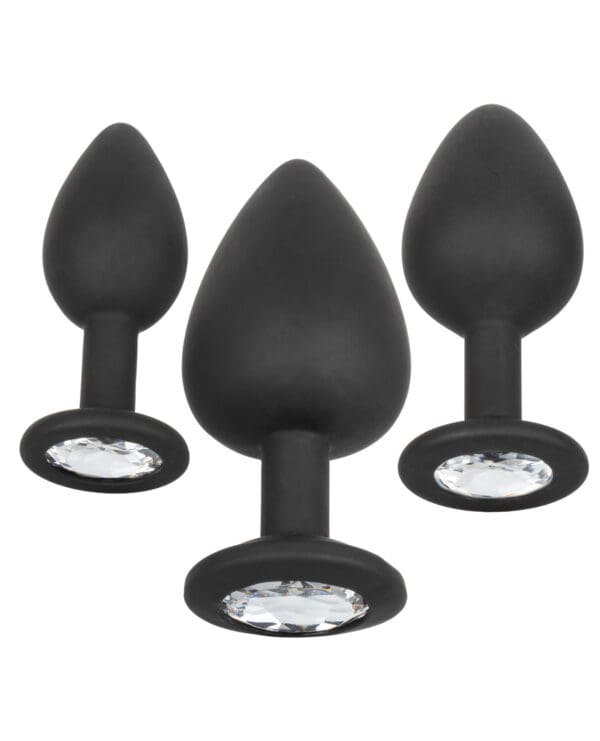 Silicone Gem Anal Kit - Black - Image 3