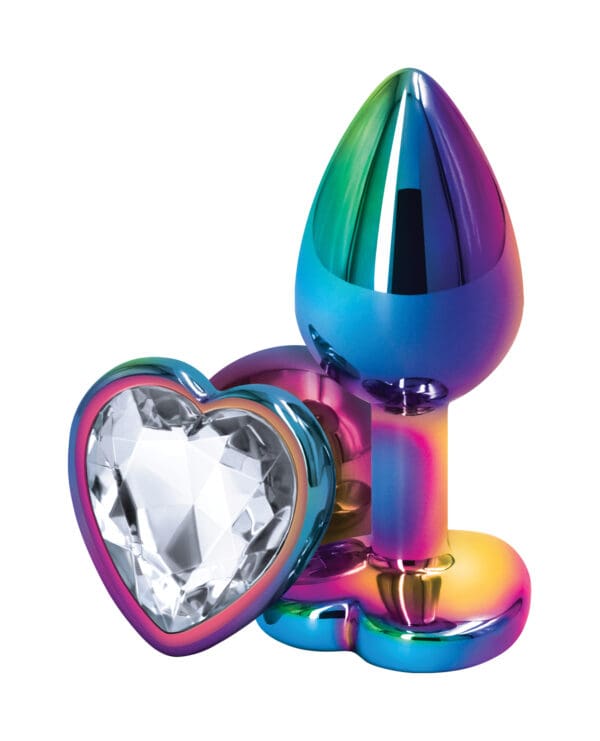 Rear Assets Multicolor Heart Small - Clear - Image 2