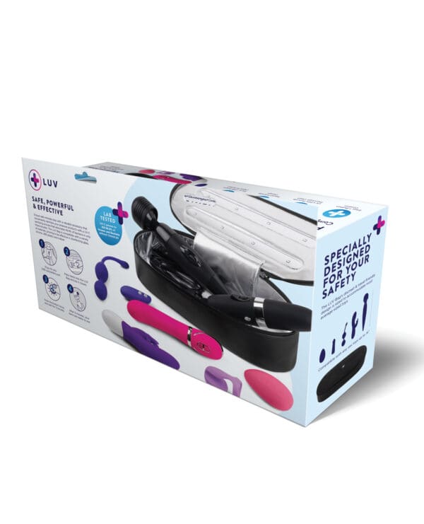 LUV Portable UV Sanitizing Case - Black - Image 2