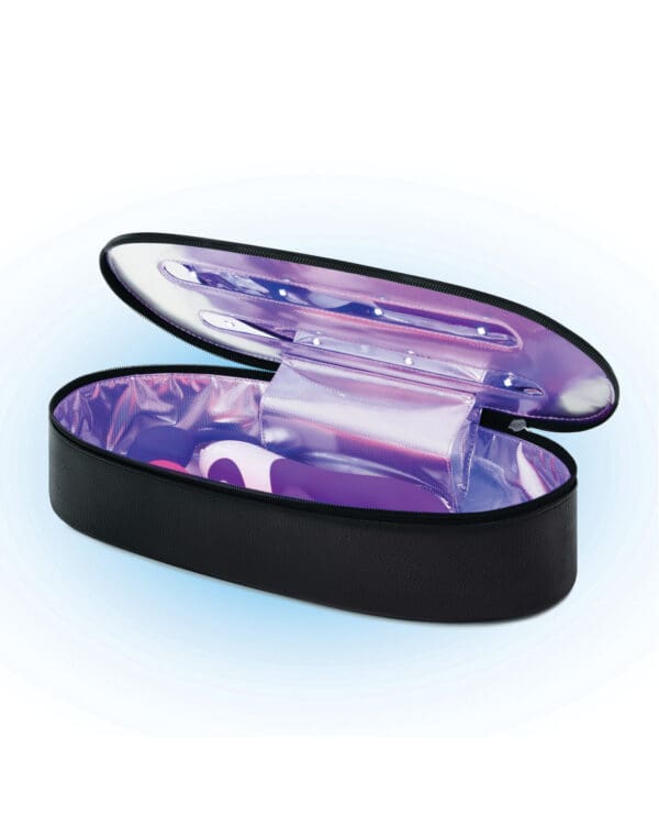 LUV Portable UV Sanitizing Case - Black - Image 3