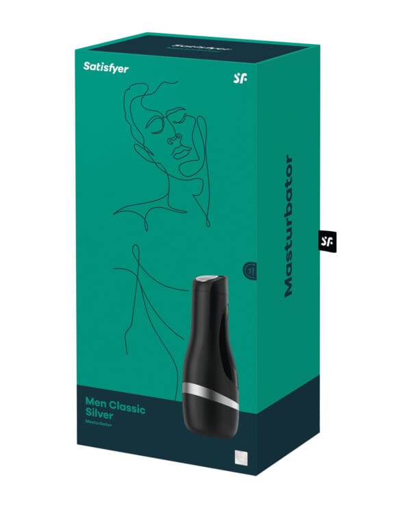 Satisfyer Men Classic - Black/Silver - Image 5
