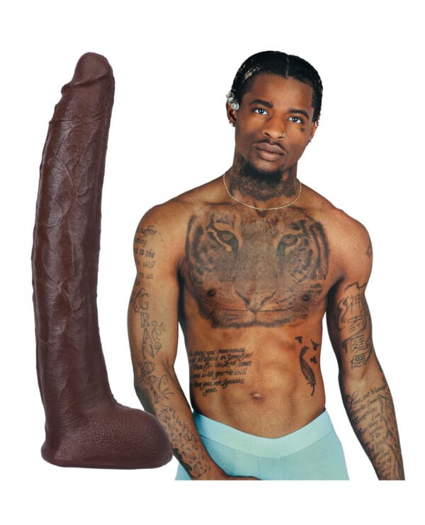Signature Cocks ULTRASKYN 12" Cock w/Removable Vac-U-Lock Suction Cup - Damion Dayski - Image 2
