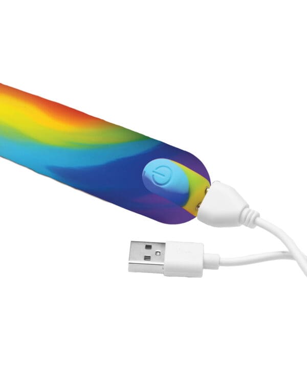 Bang! Rainbow Silicone Vibrator - Image 4