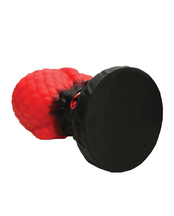 Creature Cocks -  Eye of the Dragon Silicone Butt Plug - Red - Image 5