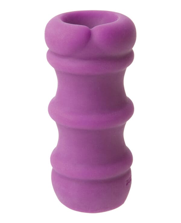 Mood Ultraskyn Thick Ribbed Stroker - Purple - Image 2
