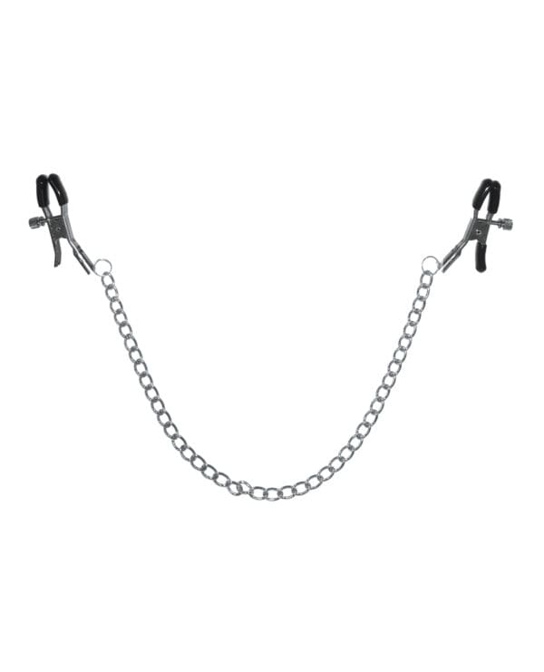 Sex & Mischief Chained Nipple Clamps - Image 2