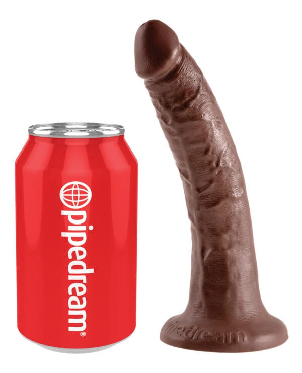 King Cock 7" Cock - Brown - Image 3