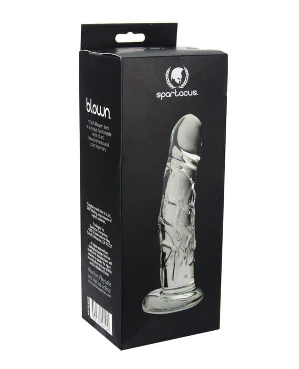 Blown Realistic Glass Medium - Clear - Image 2