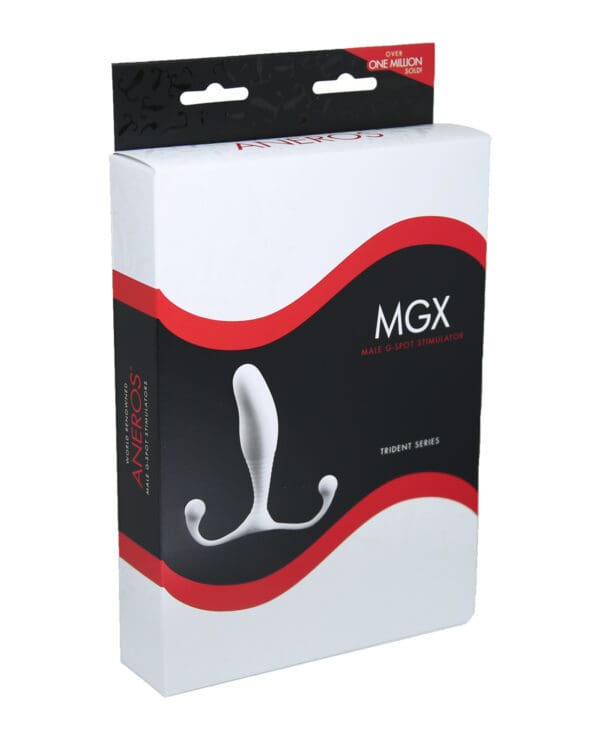 Aneros MGX Trident Series Prostate Stimulator - White - Image 2