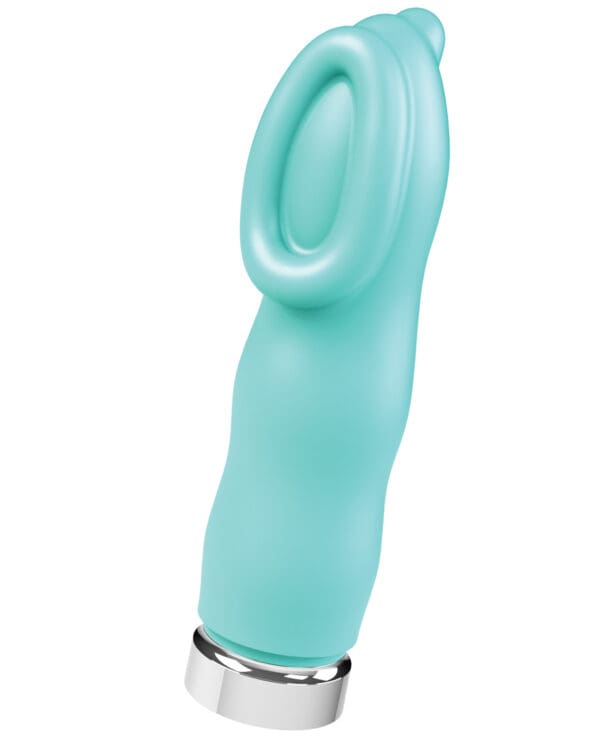 VeDO Luv Plus Rechargeable Vibe - Tease Me Turquoise - Image 2