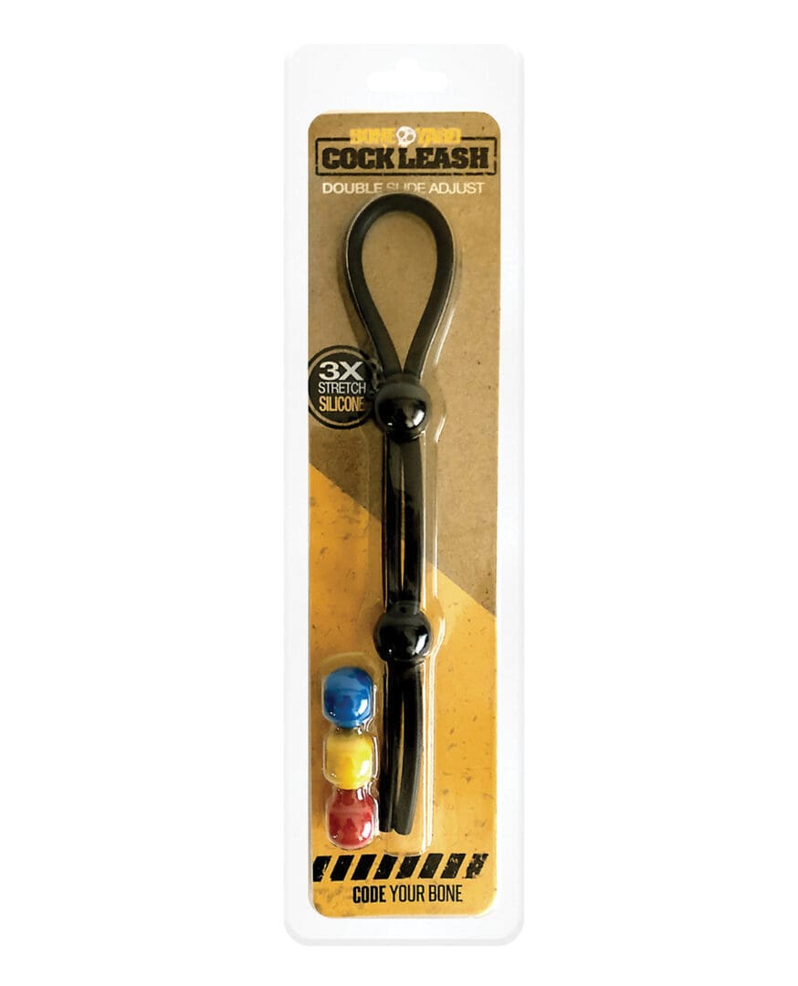 Boneyard Double Cock Leash - Black