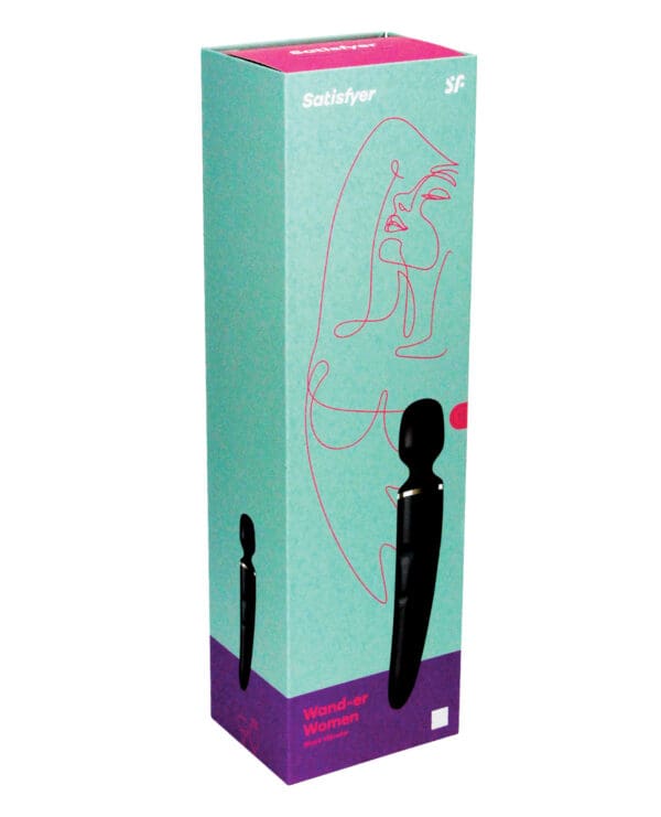 Satisfyer Wand-er Woman - Black/Gold - Image 5