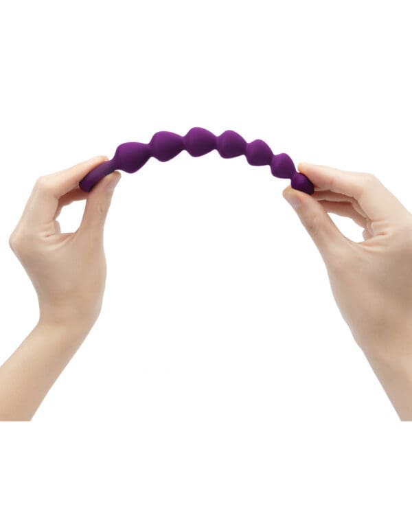 Love to Love Bing Bang Anal Beads - Violet Small - Image 5