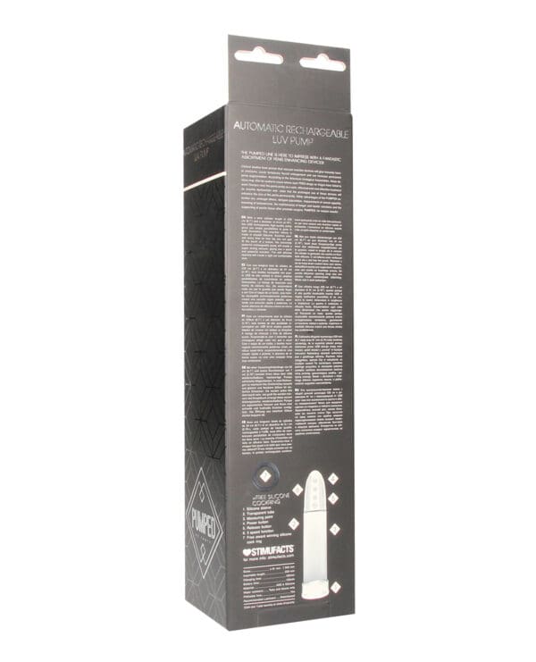 Shots Pumped Automatic Rechargeable Luv Pump - Transparent - Image 2