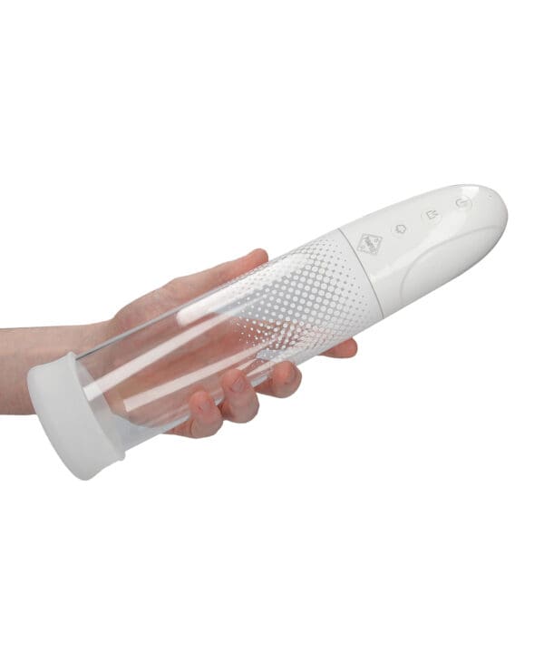 Shots Pumped Automatic Rechargeable Luv Pump - Transparent - Image 5