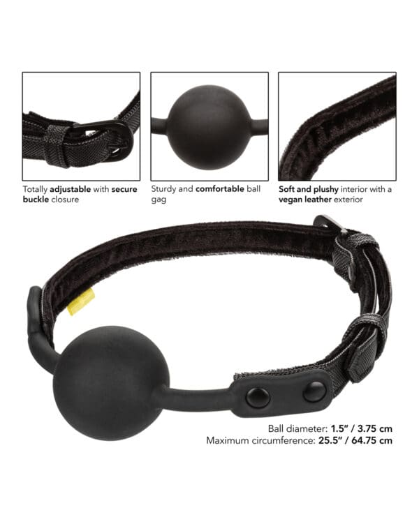 Boundless Ball Gag - Black - Image 5