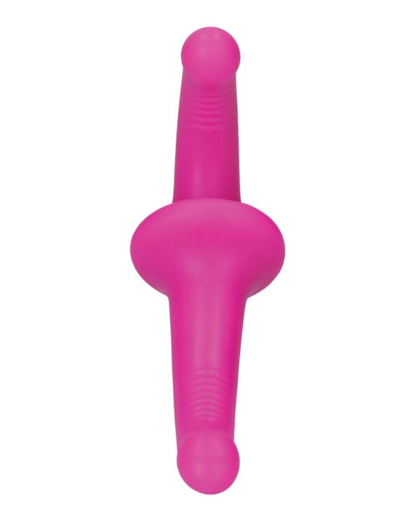 Shots Ouch Silicone Strapless Strap On - Pink - Image 4