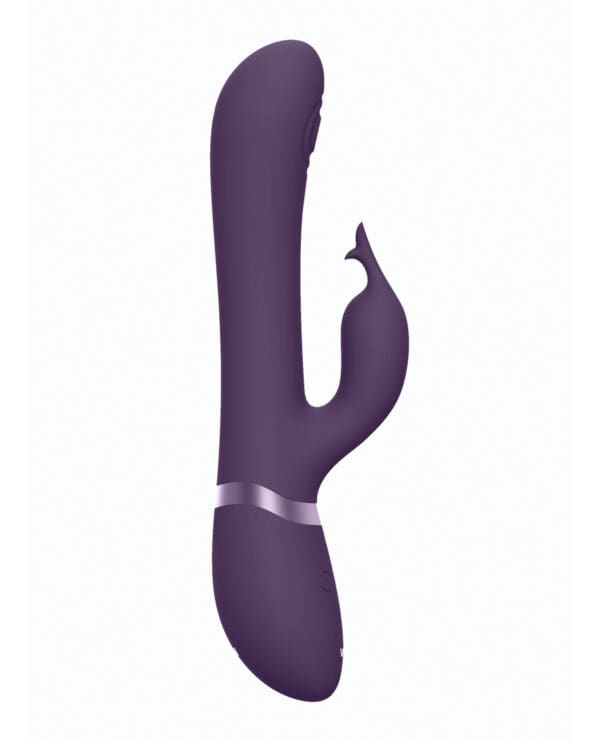 Shots Vive Etsu  Pulse G-Spot Rabbit w/Interchangeable Clitoral Attachments - Purple - Image 4