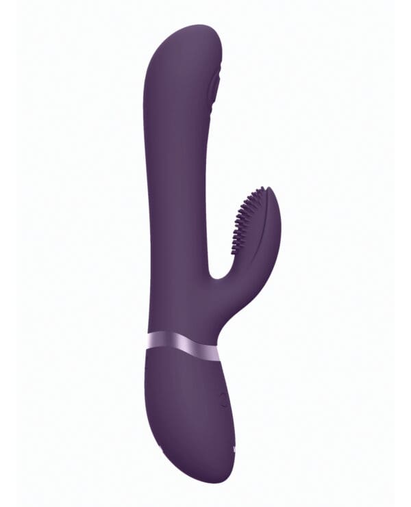 Shots Vive Etsu  Pulse G-Spot Rabbit w/Interchangeable Clitoral Attachments - Purple - Image 5