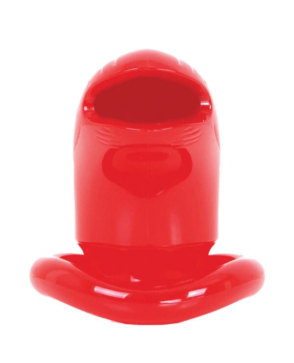 MALESATION Chastity Cage - Red - Image 3