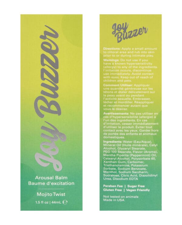 Jelique Joy Buzzer Mojito Twist - 1.5oz - Image 3