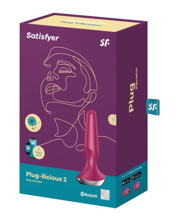Satisfyer Plug-ilicious 2 - Berry - Image 5