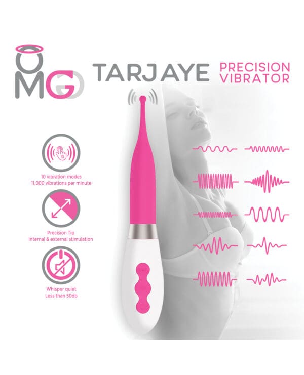 OMG Tarjaye Precision Stimulator - Pink - Image 3