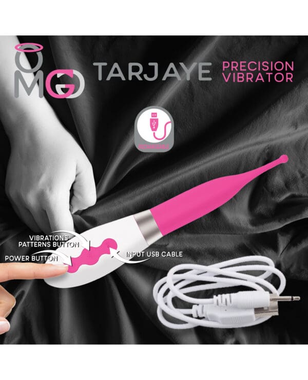 OMG Tarjaye Precision Stimulator - Pink - Image 5