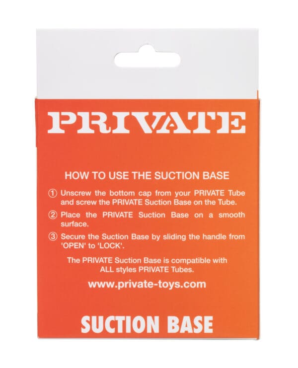 Private Suction Base Accessory - Black - Image 2