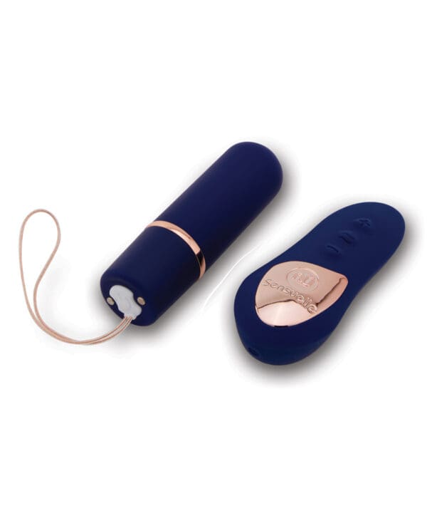 Nu Sensuelle Remote Control Wireless Bullet Plus - Navy Blue - Image 2