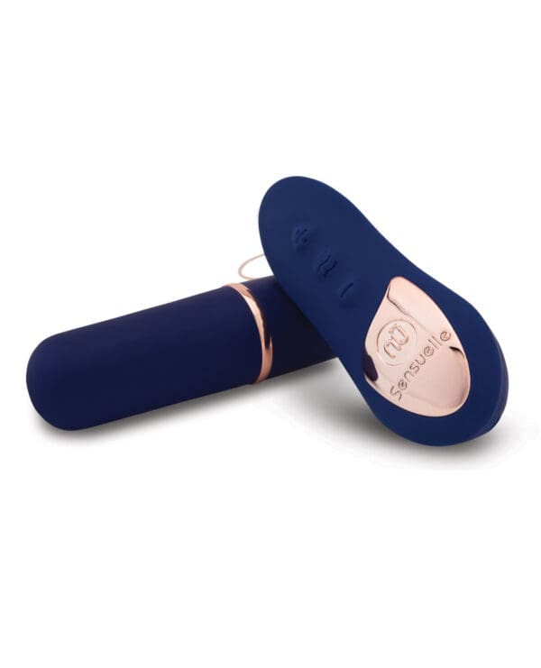 Nu Sensuelle Remote Control Wireless Bullet Plus - Navy Blue - Image 4