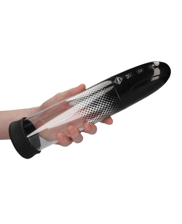 Shots Pumped Automatic Rechargeable Luv Pump - Black - Image 5