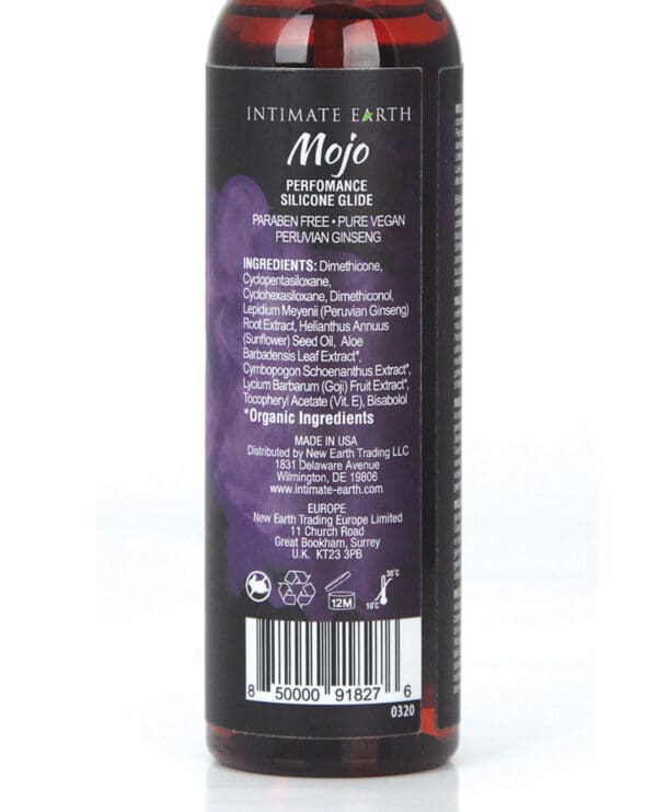 Intimate Earth Mojo Silicone Performance Gel -  4. oz Peruvian Ginseng - Image 2