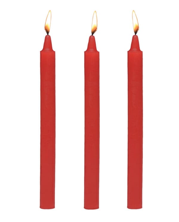 Master Series Fetish Drip Candles - Fire Sticks Set of 3 - Image 3