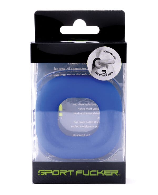 Sport Fucker Big Boner Ring - Blue - Image 2