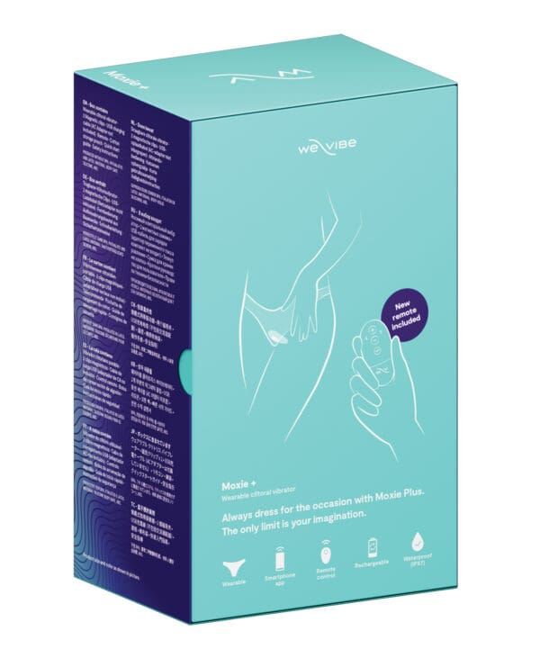 We-Vibe Moxie+ Panty Vibe - Aqua - Image 2