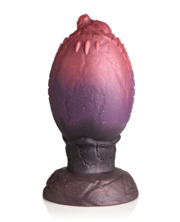 Creature Cocks Dragon Hatch Silicone Egg - XL Multi Color - Image 4