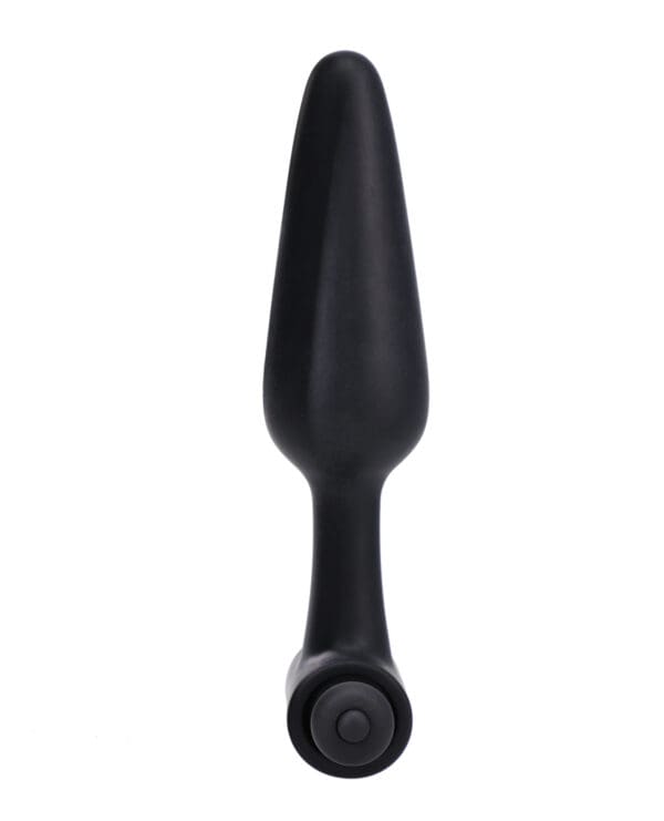 In A Bag 5" Vibrating Butt Plug - Black - Image 2