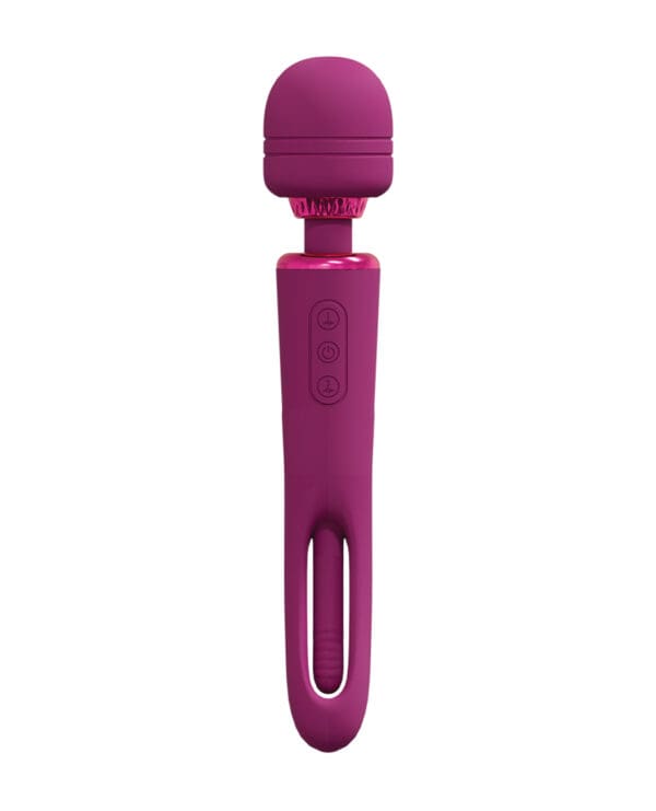 Shots Vive Kiku Double Ended Wand & G-Spot Stimulator - Pink - Image 3