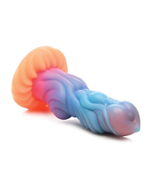 Creature Cocks Alien Invader Alien Glow-in-the-Dark Silicone Dildo - Image 4