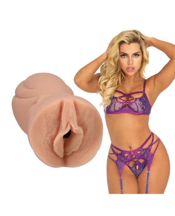 Signature Strokers ULTRASKYN Pocket Pussy - Allie Nicole, Vanilla - Image 2