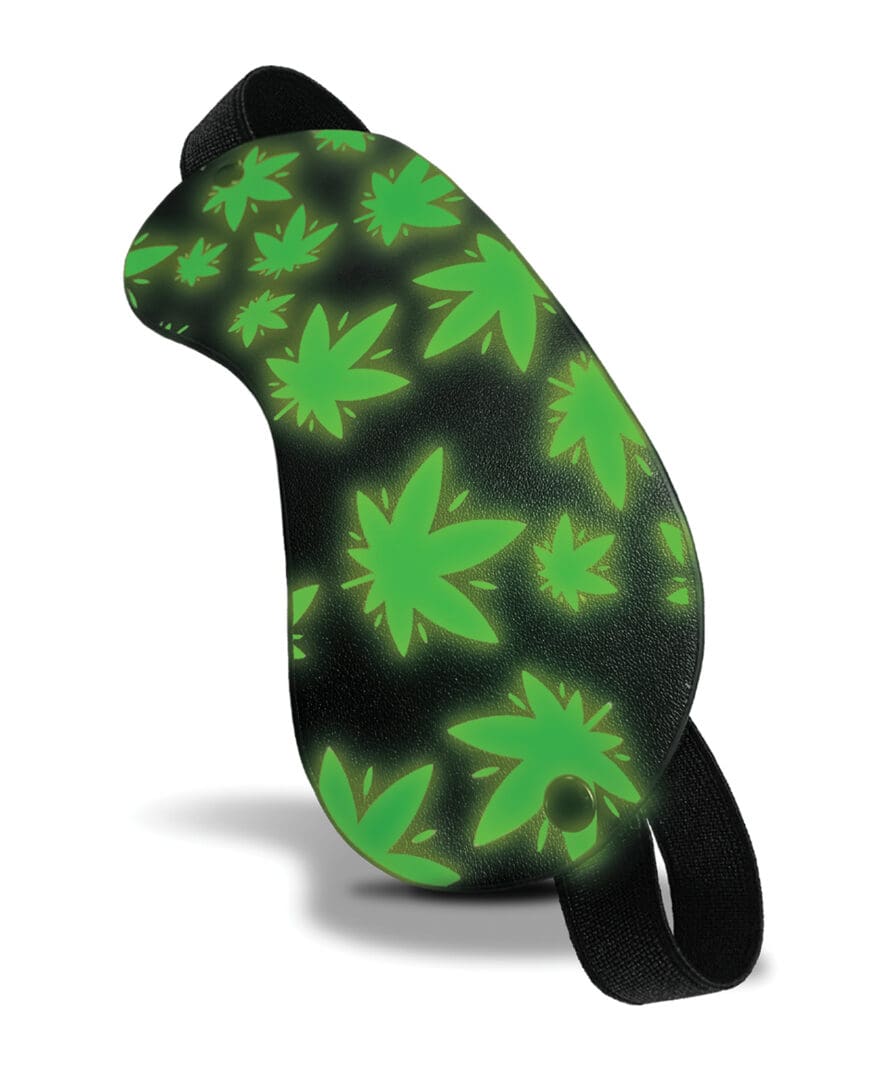 Stoner Vibes Glow in the Dark Blindfold - Image 2