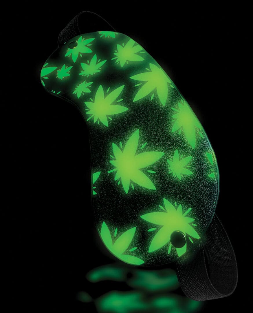 Stoner Vibes Glow in the Dark Blindfold - Image 3