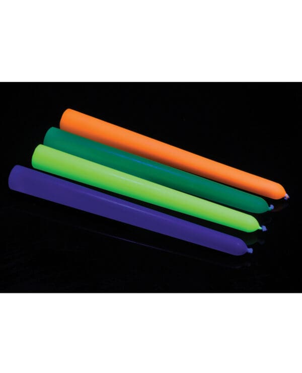Master Series - Glow Wax UV Blacklight Reactive Drip Candles Set of 4 - Image 3