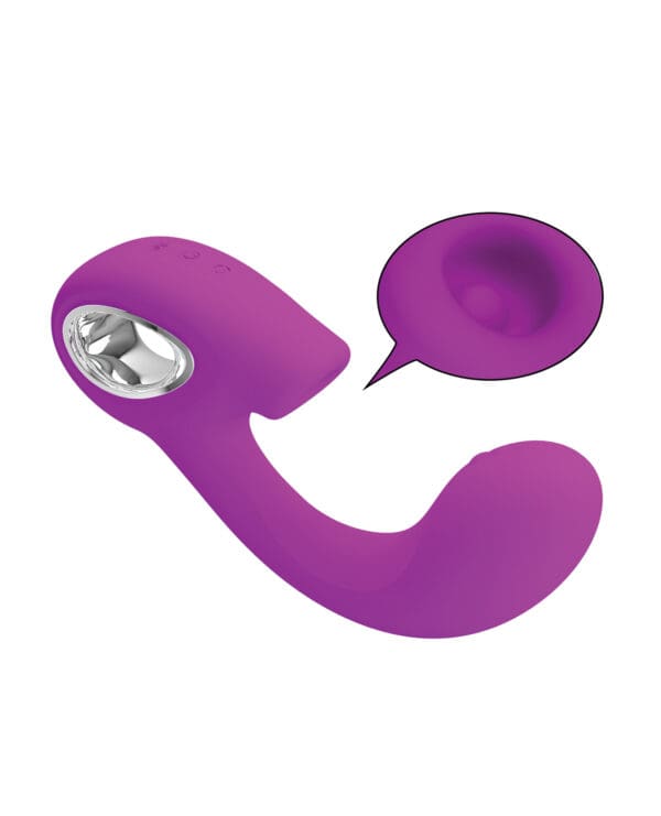 Pretty Love Sibel Tapping Rabbit G Vibrator - Fuchsia - Image 5