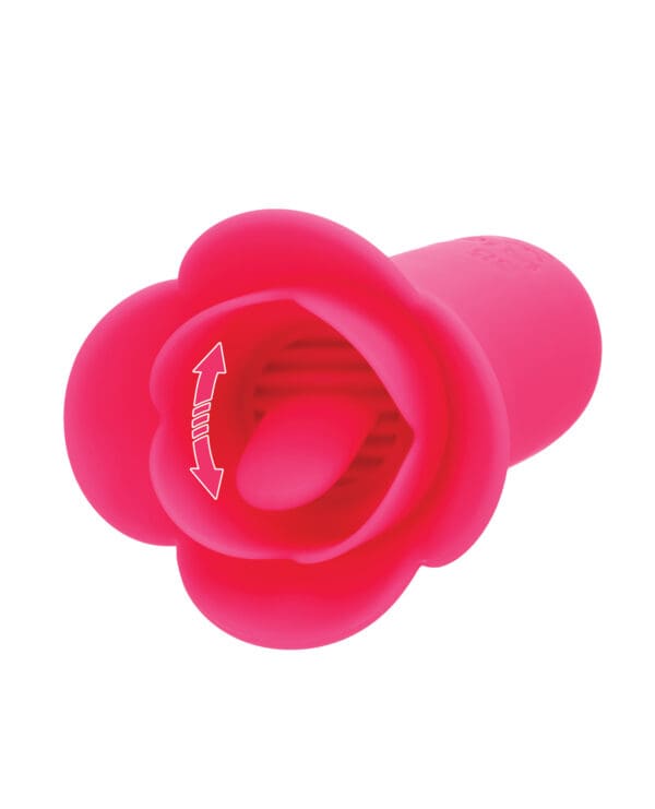 Naughty Bits Lily Licker Mini Flower Flicker - Pink - Image 3