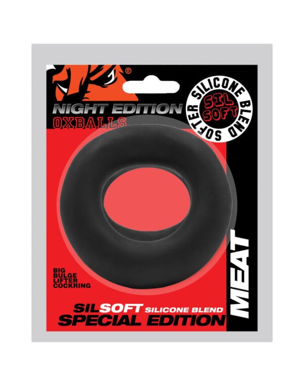 Oxballs Meat Big Bulge Lifter Cock Ring - Special Edition Night - Image 5