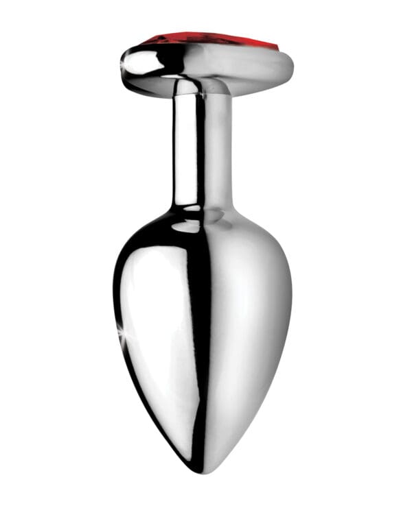 Booty Sparks Red Heart Gem - Medium Anal Plug - Image 4