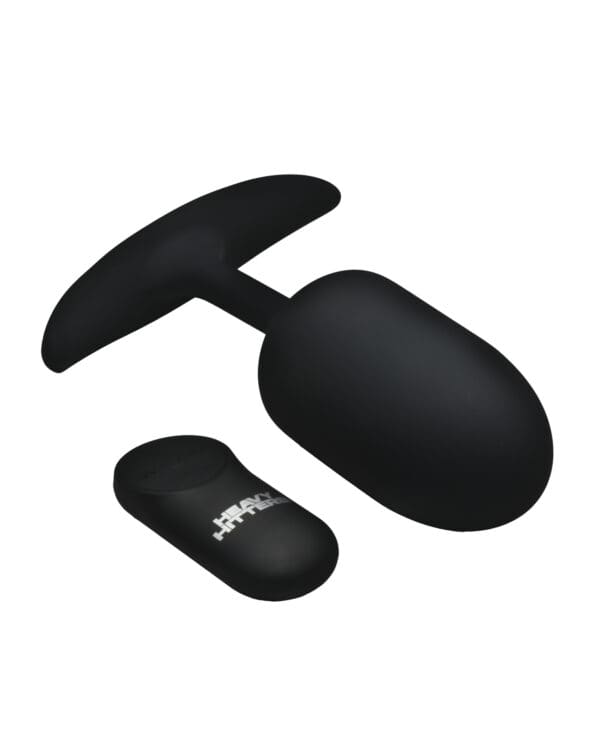 Heavy Hitters - Vibrating Weighted Silicone Anal Plug - Extra Large - Image 2