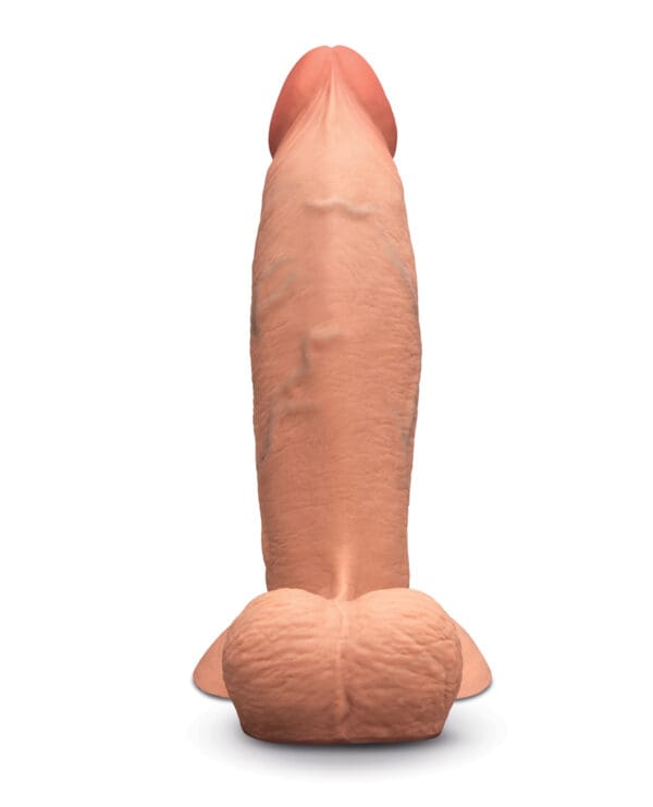 b-Vibe Slipskin 8" Girthy - Mocha - Image 3